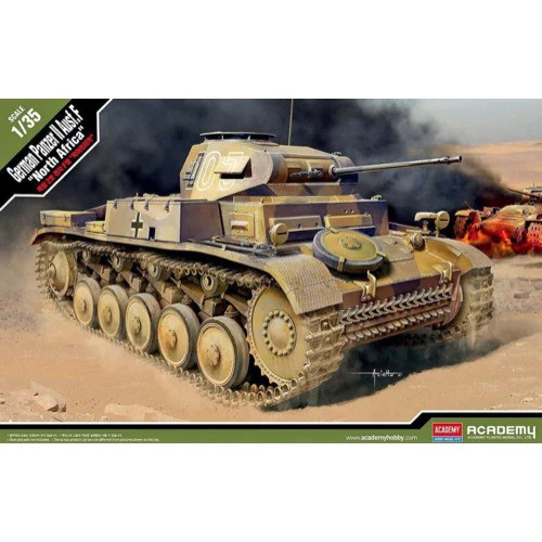 Academy 1:35 Panzer II Ausf.F North Africa