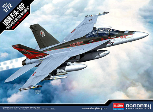 Academy 1:72 USN F/A18F Black Knights