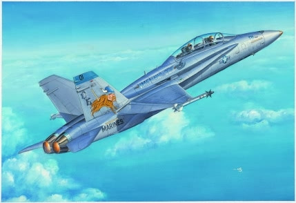 HobbyBoss 1:48 F/A-18D Hornet