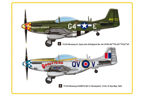HobbyBoss 1:48 P-51D Mustang IV