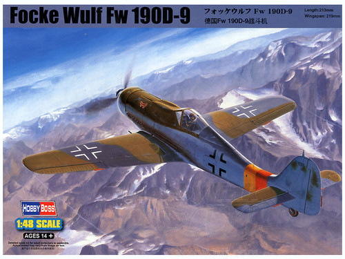 HobbyBoss 1:48 Focke Wulf Fw190D-9