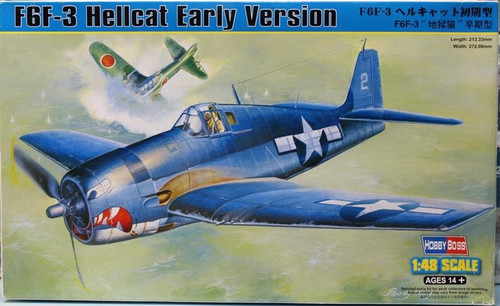 HobbyBoss 1:48 F6F-3 Hellcat Early