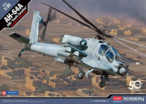 Academy 1:35 AH-64A Ang Helicopter