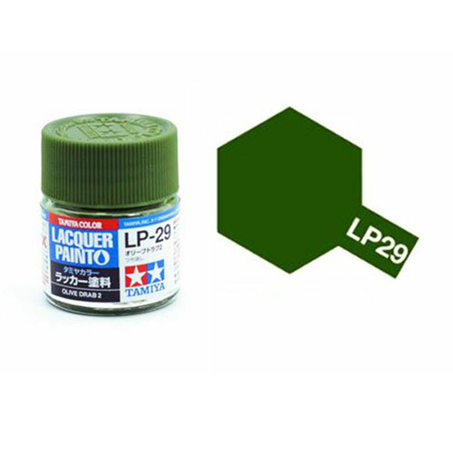 Tamiya LP29 Lacquer Olive Drab 2 (F)