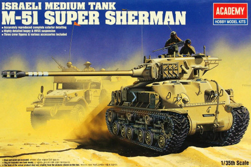 Academy 1:35 IDF M51 Super Sherman Tank