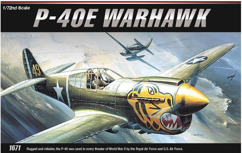 Academy 1:72 P-40E Warhawk