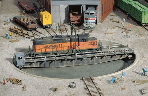 Walthers HO 90' Turntable w/out Motor