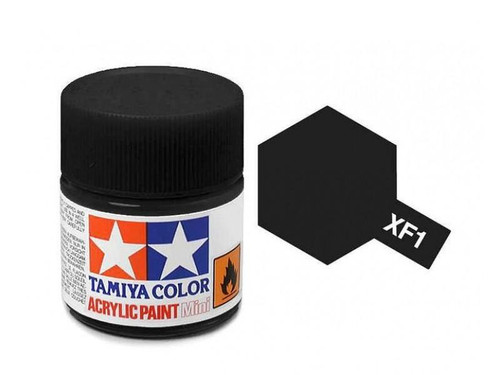 Tamiya Acrylic XF1 Flat Black