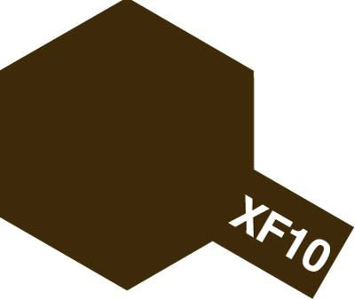 Tamiya Acrylic Paint Mini XF-10 Flat Brown