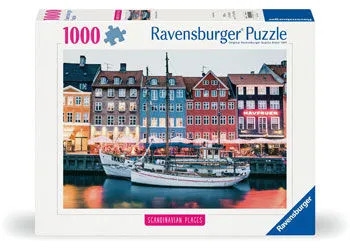 Ravensburger - Copenhagen, Denmark 1000pc Puzzle