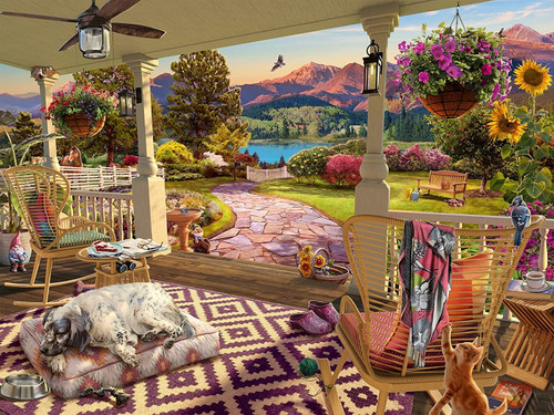 Ravensburger Cozy Front Porch 750pc
