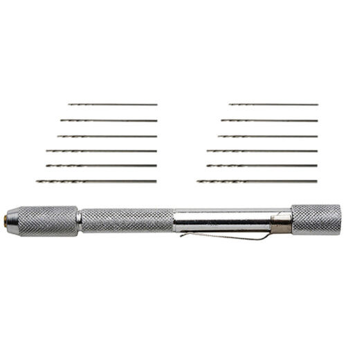 Excel Mini Pin Vise w/12 Asst Drills