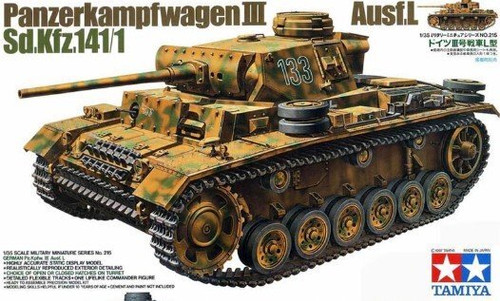Tamiya 1:35 Panzer III Ausf.L, Sd.Kfz