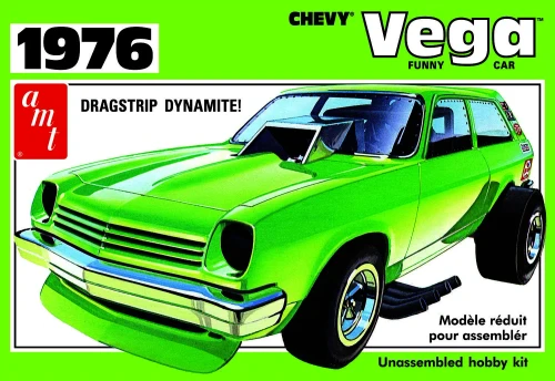 AMT 1:25 1976 Chevy Vega Funny Car Plastic Model kit