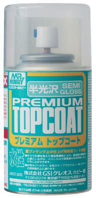Mr Hobby Mr.Premium Topcoat Semi-Gloss