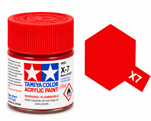 Tamiya Acrylic X7 Red (G)