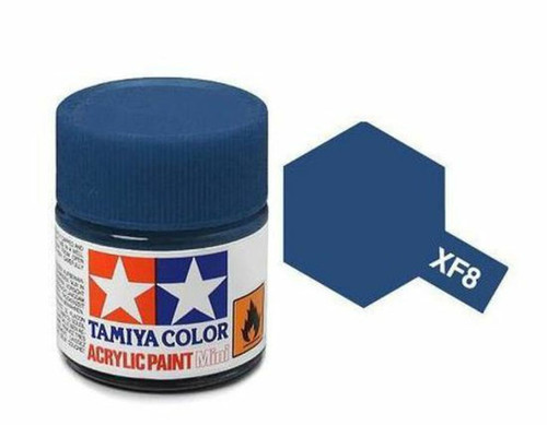 Tamiya Acrylic XF8 Flat Blue