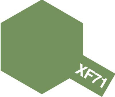 Tamiya Acrylic Paint Mini XF-71 Cockpit Green (IJN)