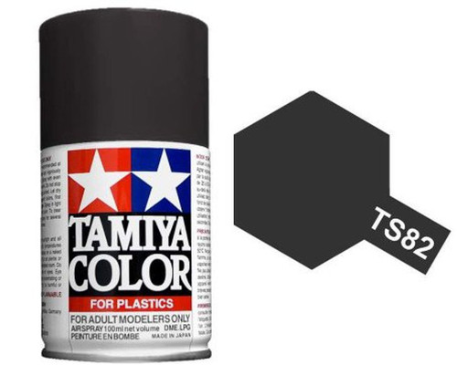 Tamiya TS82 Lacquer Black Rubber