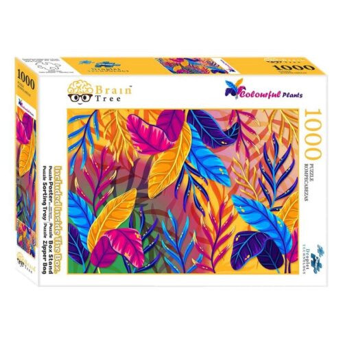 Brain Tree Colorful Plants 1000pc