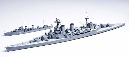 Tamiya 1:700 Battle Cruiser Hood