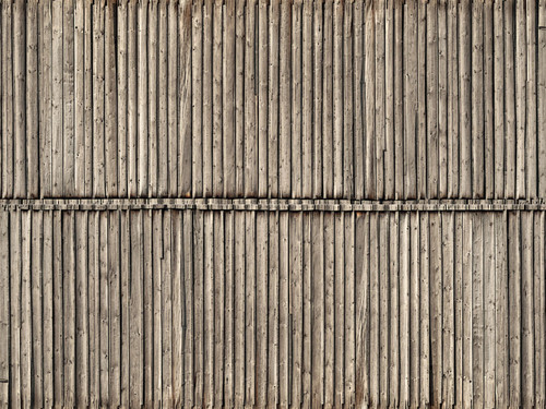 Noch HO Cardboard Sheet Timber Wall