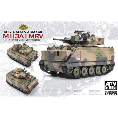 AFV Club 1:35 M113A1 MRV Australian Decals 2023 Plastic Model Kit