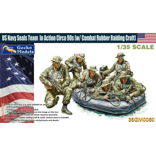 Gecko Models 1:35 US Navy Seals Team