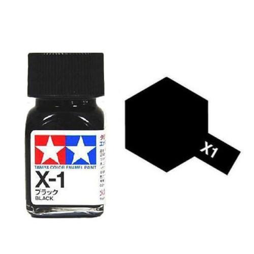 Tamiya Enamel X1 Black (G)