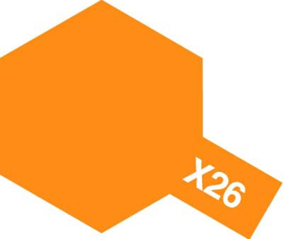 Tamiya Enamel Paint X-26 Clear Orange