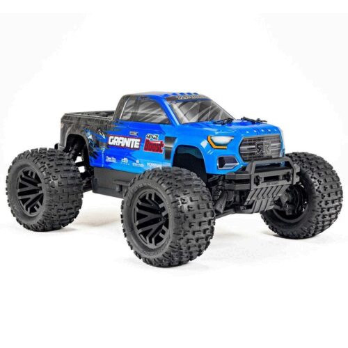 Arrma 1/10 Granite Boost 2WD RTR Brushed Monster Truck, Blue