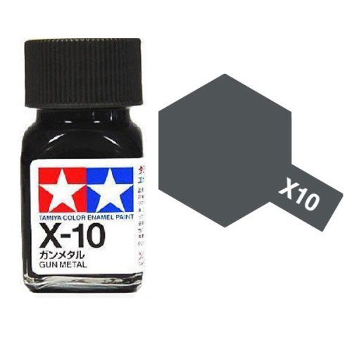 Tamiya Enamel X10 Gunmetal (G)