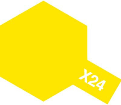 Tamiya Enamel Paint X-24 Clear Yellow
