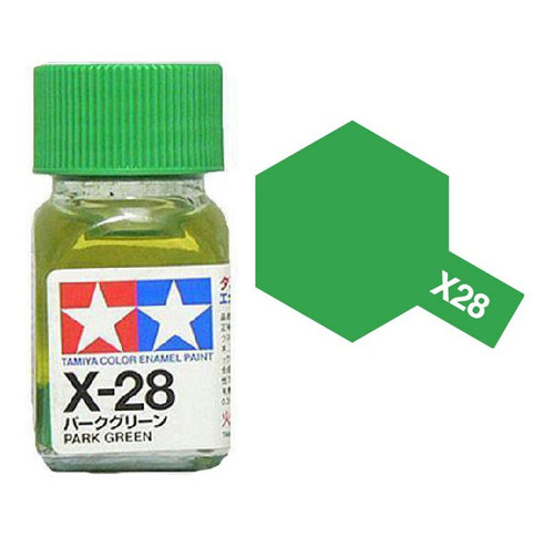 Tamiya Enamel X28 Park Green (G)