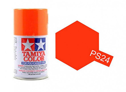Tamiya PS24 Polycarbonate Fluoro Oran