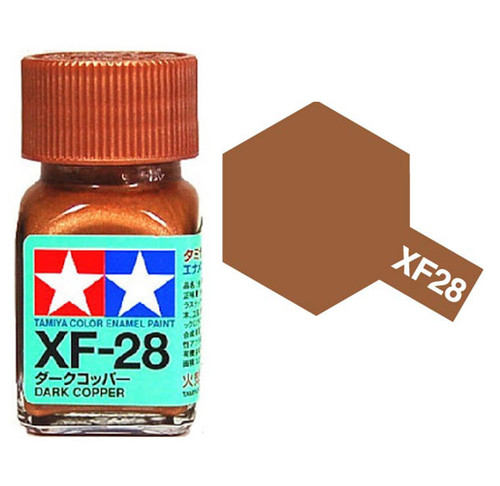 Tamiya Enamel XF28 Dark Copper (F)