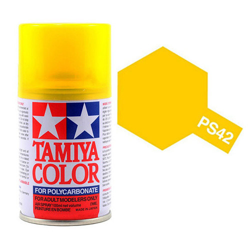 Tamiya PS42 Polycarbonate Trans. Yell
