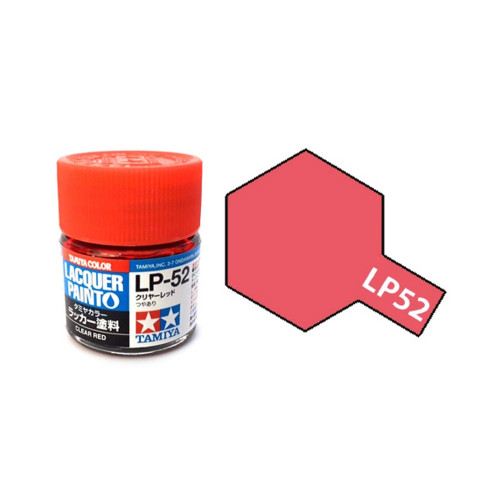 Tamiya LP52 Lacquer Clear Red (G)