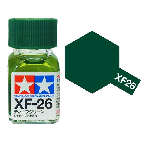 Tamiya Enamel XF26 Deep Green (F)