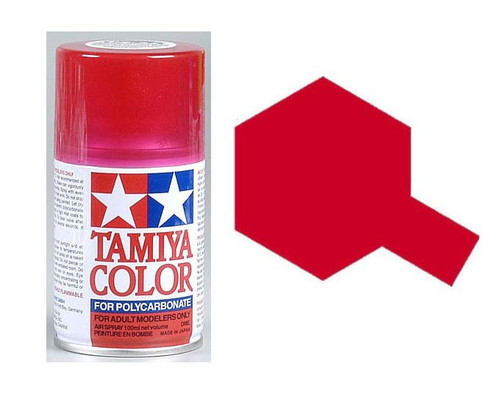Tamiya PS37 Polycarbonate Trans. Red