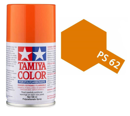 Tamiya PS62 Polycarbonate Pure Orange