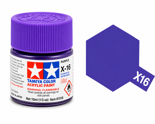 Tamiya Acrylic X16 Purple (G)