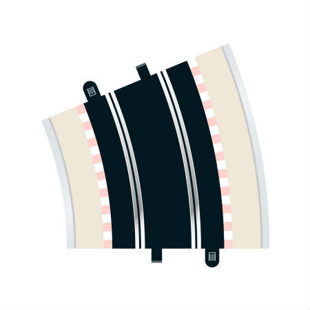 Scalextric Radius 4 Curve 22.5° x 2