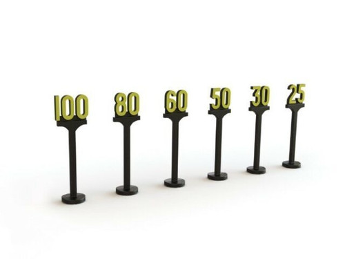 Modelscene OO/HO BR Speed Signs