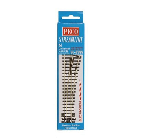 Peco N Code 80 Turnout Med. RH