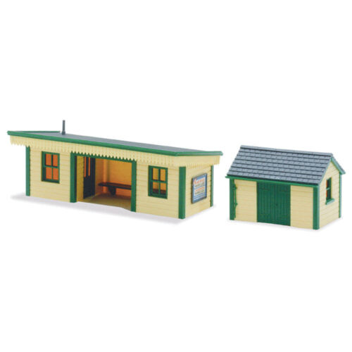 Peco OO/HO Platform Shelter Timber