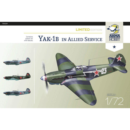 Arma Hobby 1:72 Yak-1b Allied Fighter Ltd