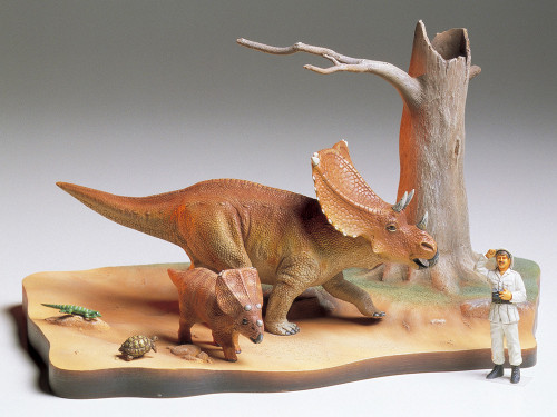 Tamiya 1:35 Chasmosaurus Diorama Set
