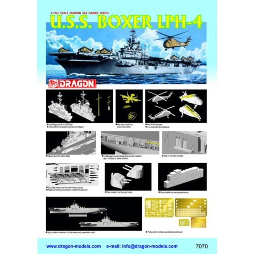 Dragon 1:700 USS Boxer LPH-4