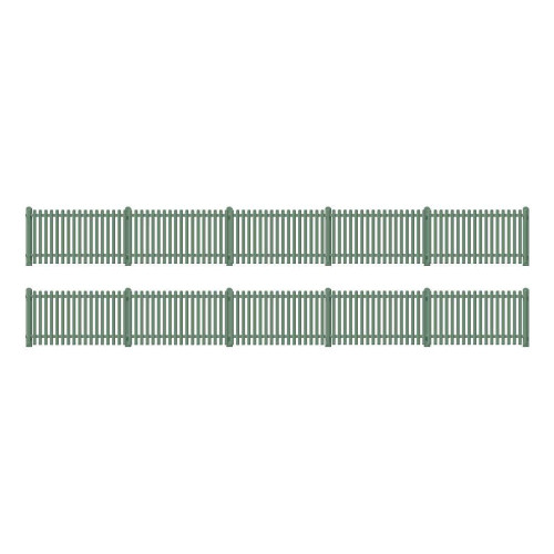 RATIO OO Picket Fencing, Green